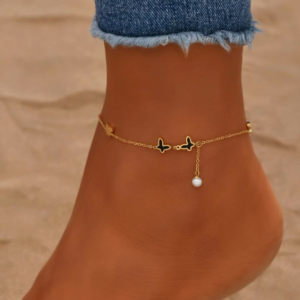 butterfly anklet