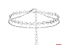 Double bracelet silver R6