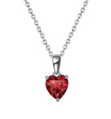 dark red heart D107