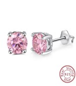 pink stud D122