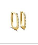 Hoop oval 14k D146