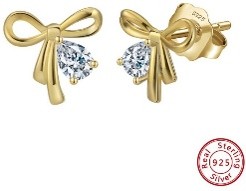 small bow 14k D9