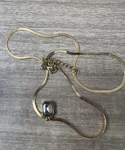 square zircon with 2mm maille