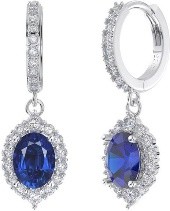 II120 queen saphire earrings