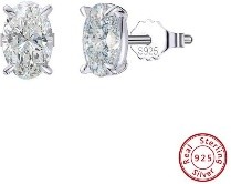 II7 oval earring S 6mm