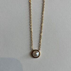 Round pearl necklace G/S