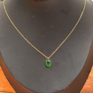 Green Stone Necklace