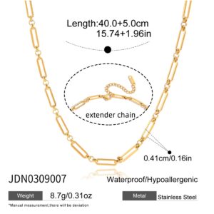 PP110 Multi rectangle necklace