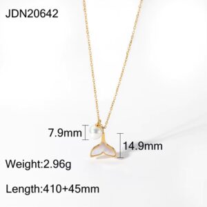 PP3 Tail Pearl necklace