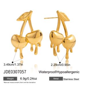 PP66 Cherry drop earring