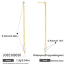 mini pearl dangle earring