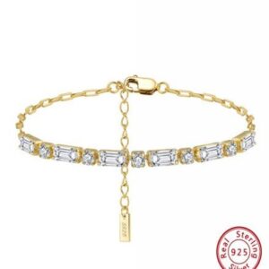 SS46 G Tennis Bracelet rectangle