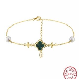 SS53 Shell Pearls Bracelet