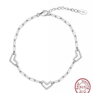 SS68 Heart Bracelet