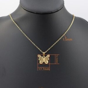 TT130 Gold butterfly