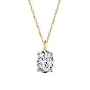 VV66 G Oval Zirconia Neclace