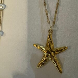 Drifted starfish necklace DIY