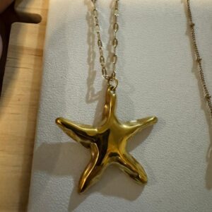 starfish necklace DIY