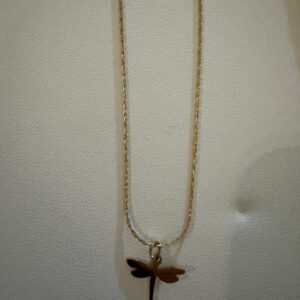 Libellule necklace DIY