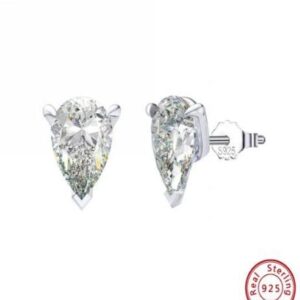 Pear earring S 9mm